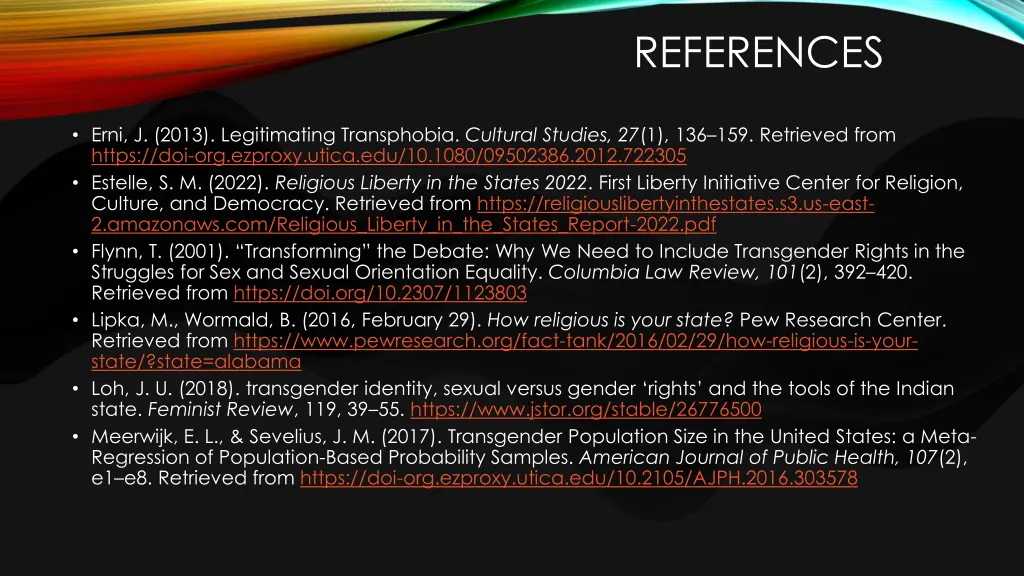 references