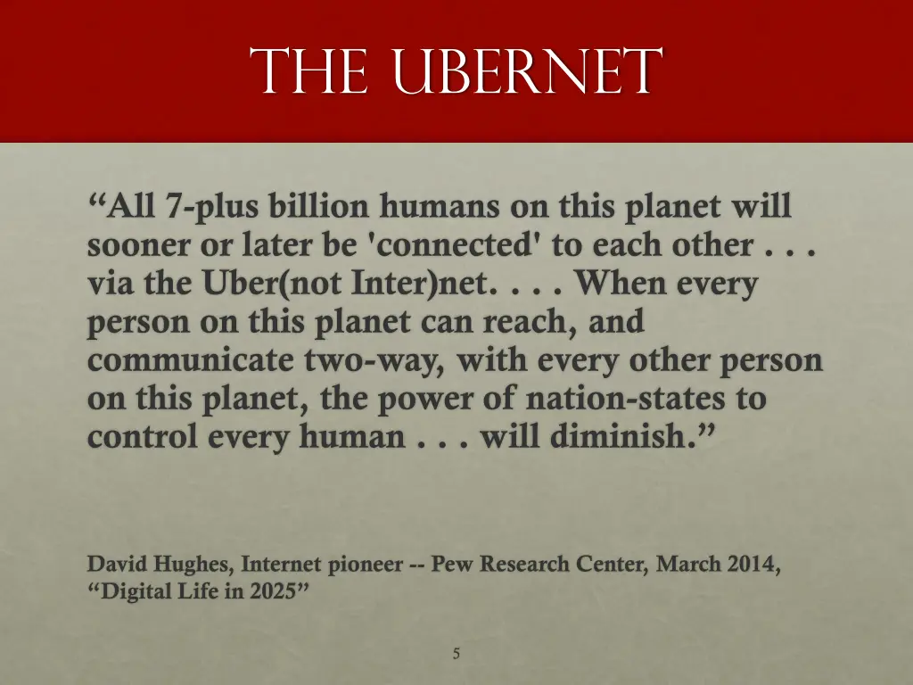 the ubernet