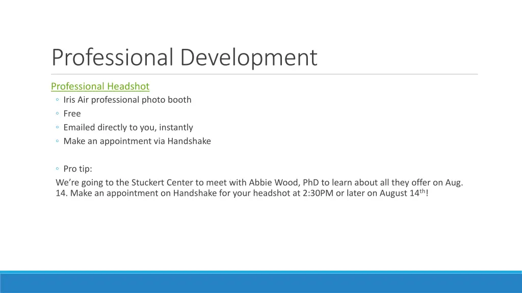 professional development 1