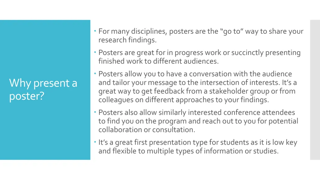 for many disciplines posters