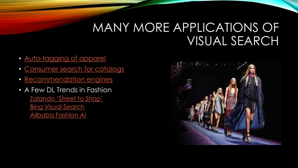 many more applications of visual search