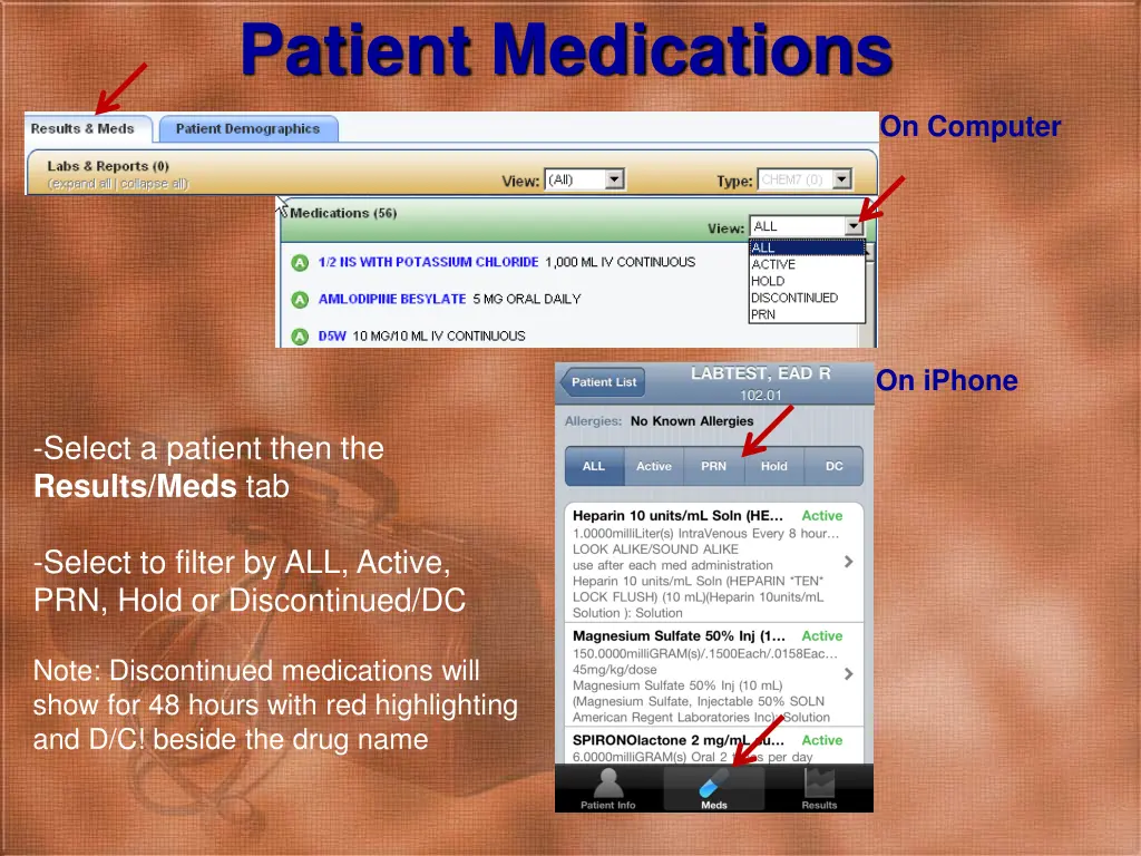 patient medications