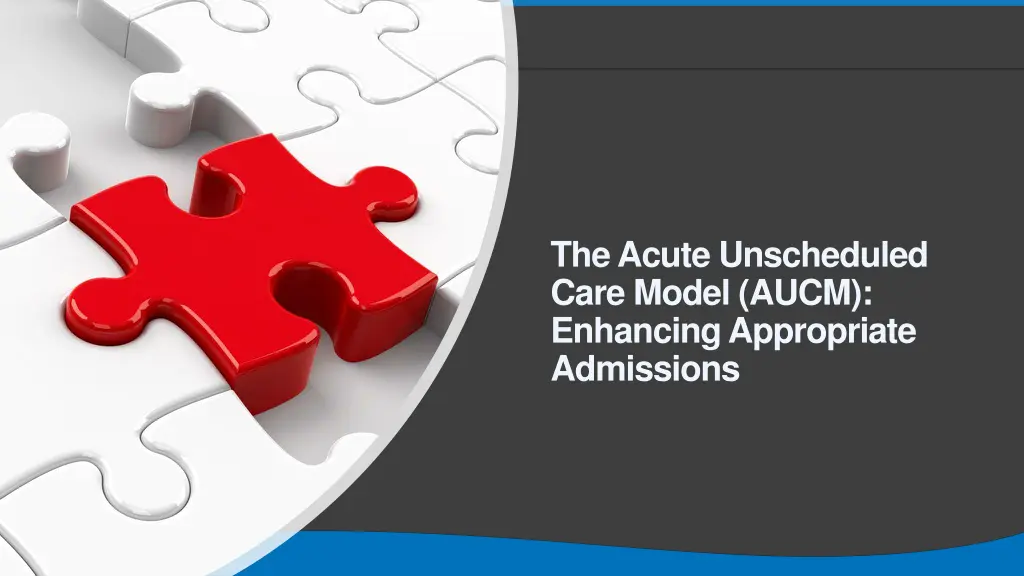 the acute unscheduled care model aucm enhancing