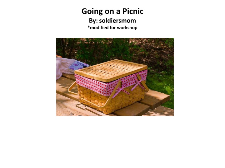 going on a picnic by soldiersmom modified