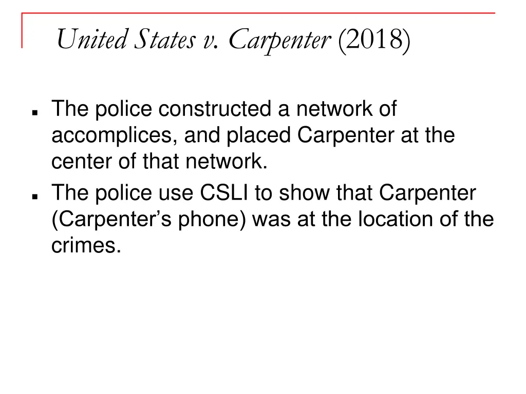 united states v carpenter 2018