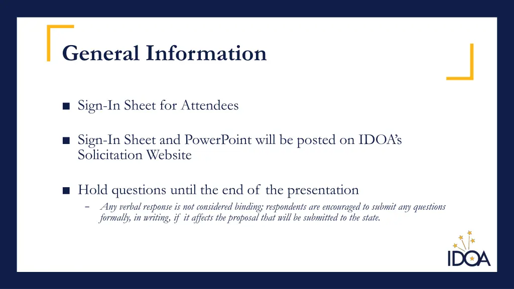 general information