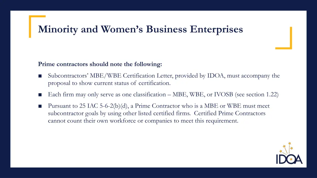 minority and women s business enterprises 2