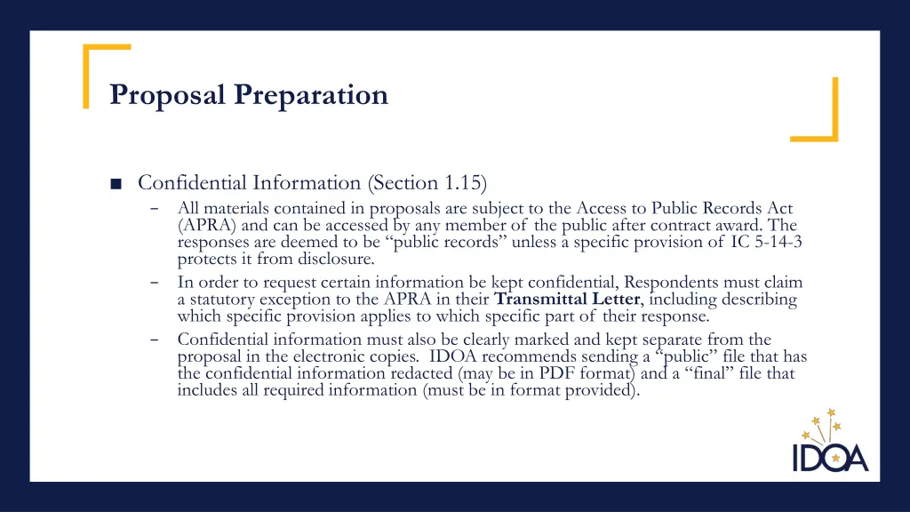 proposal preparation 2