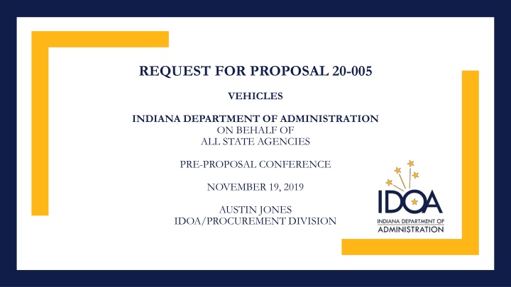 request for proposal 20 005
