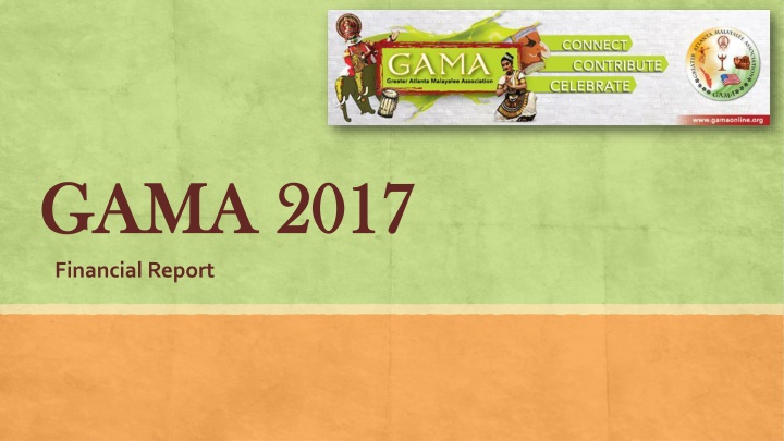 gama 2017 gama 2017 financial report