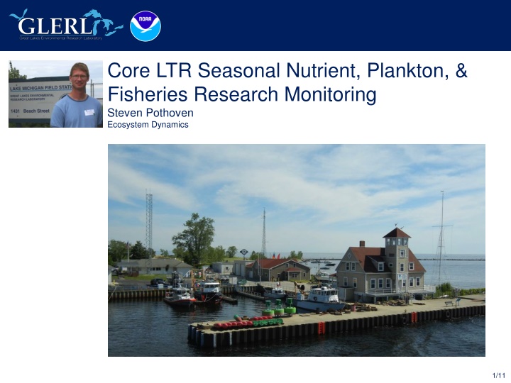 core ltr seasonal nutrient plankton fisheries