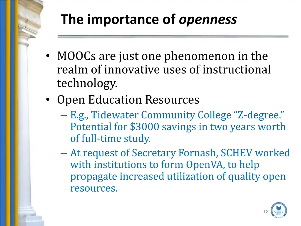 the importance of openness