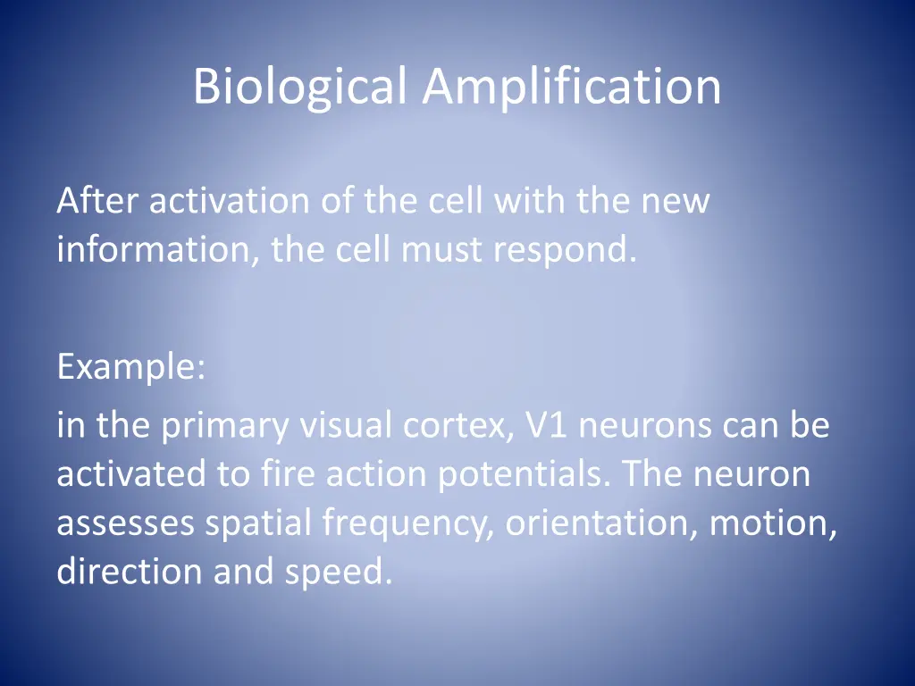 biological amplification 2