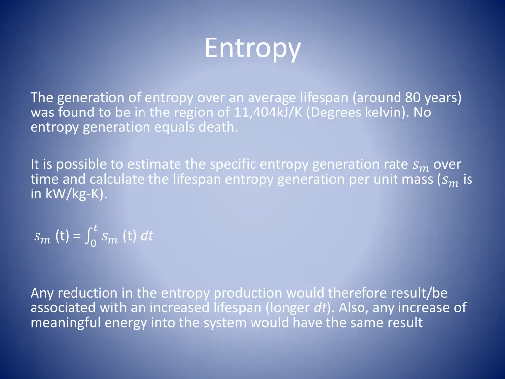 entropy