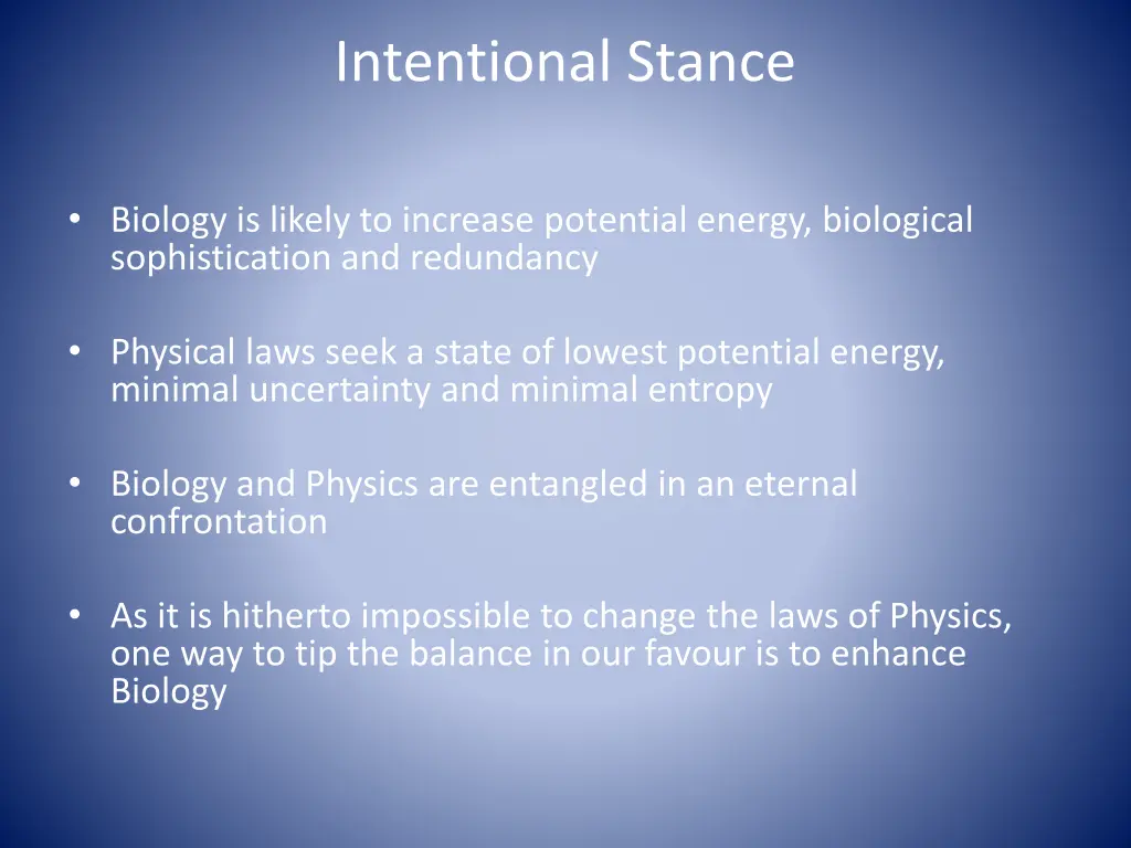 intentional stance