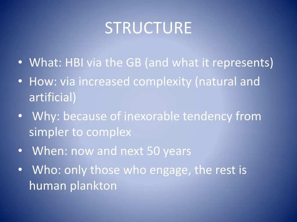 structure