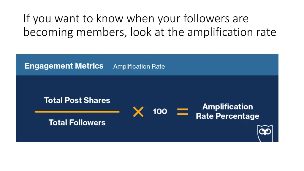 if you want to know when your followers