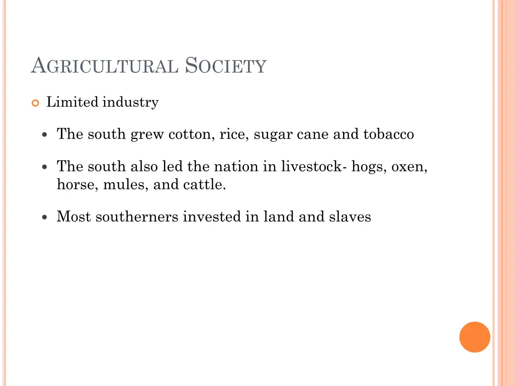 a gricultural s ociety