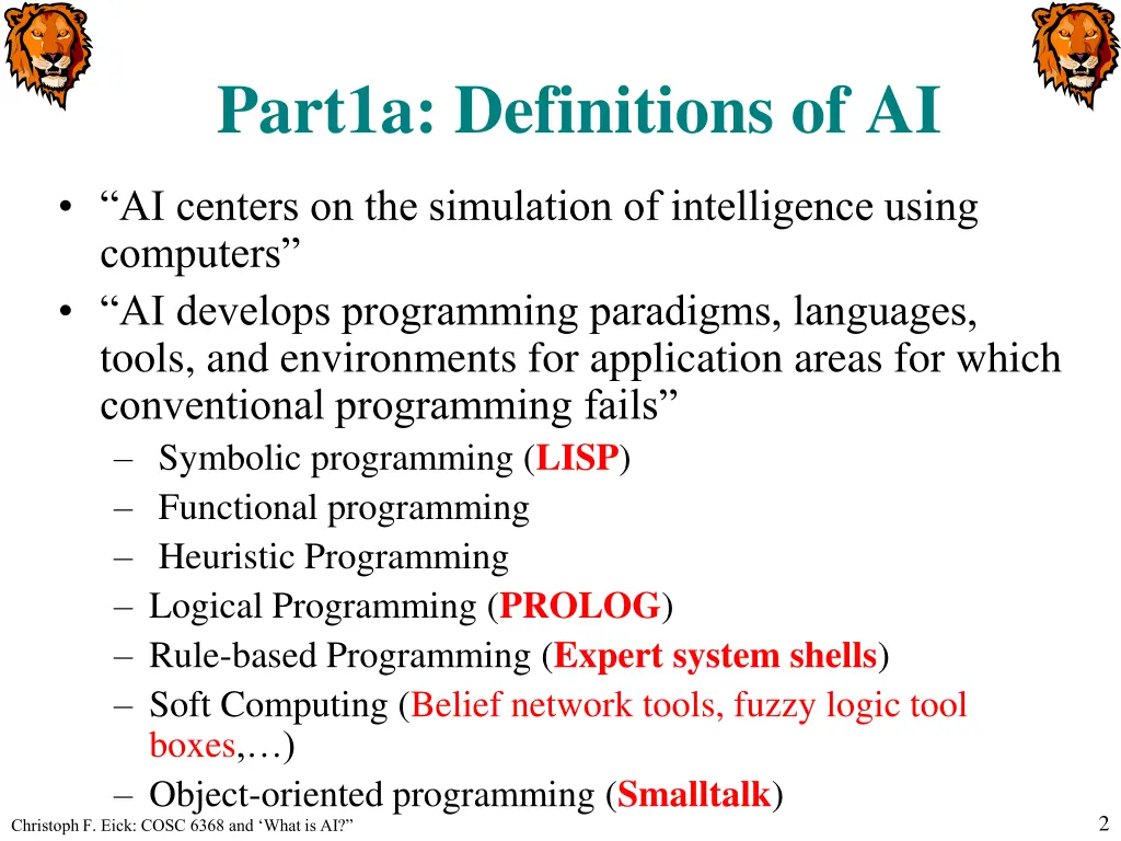 part1a definitions of ai