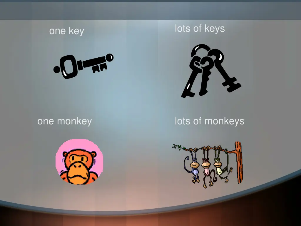 lots of keys