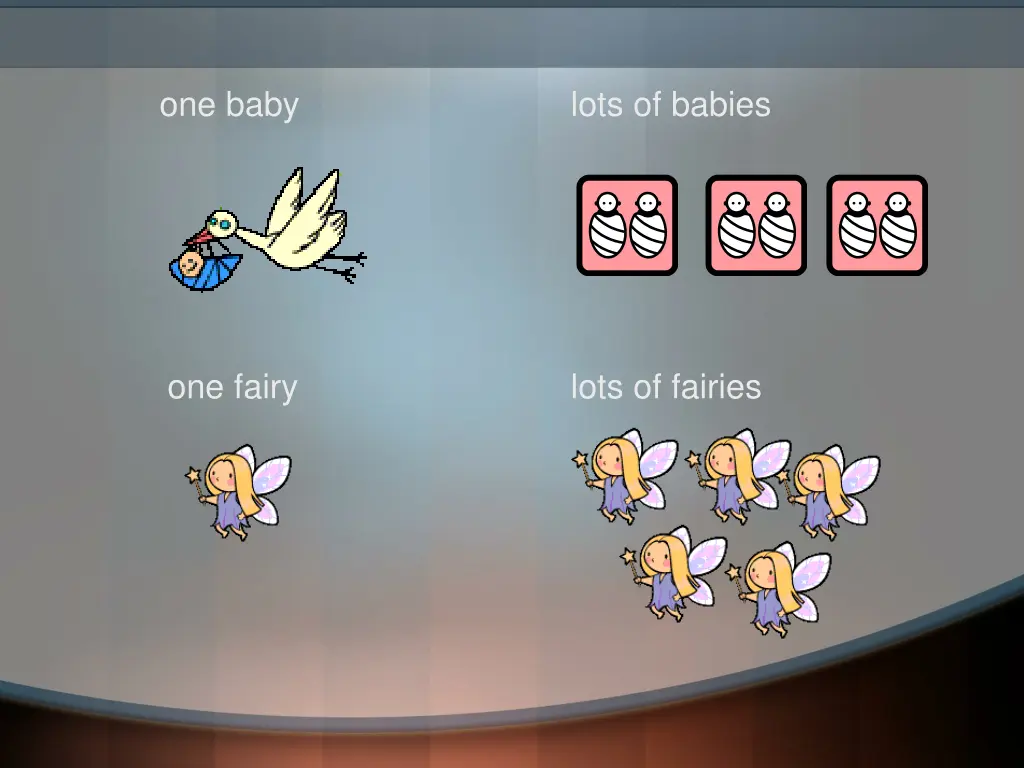 one baby