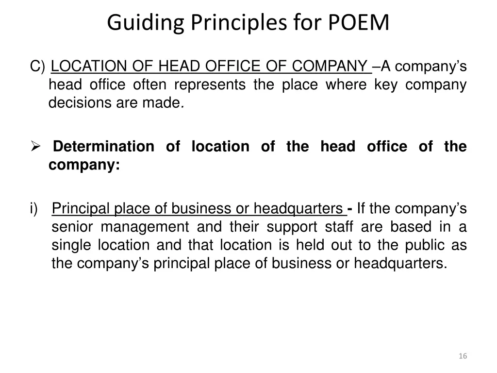 guiding principles for poem 6