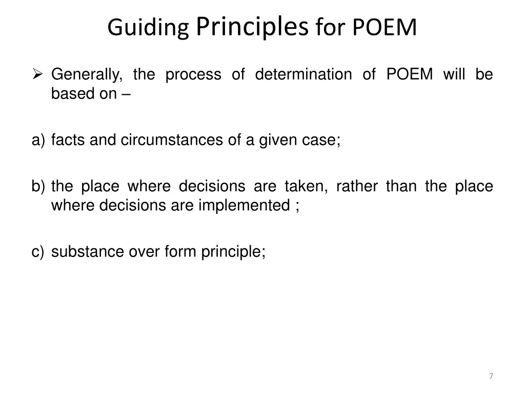 guiding principles for poem