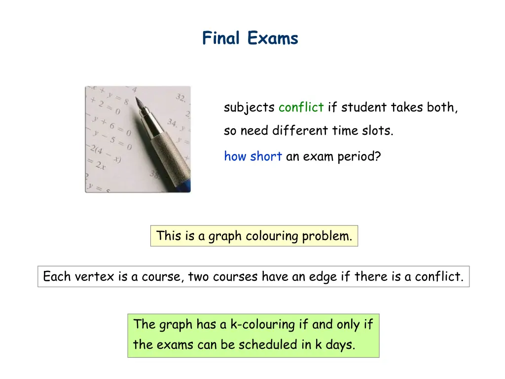 final exams