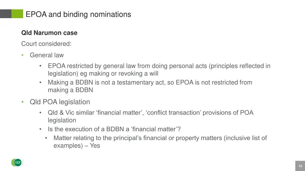 epoa and binding nominations 2