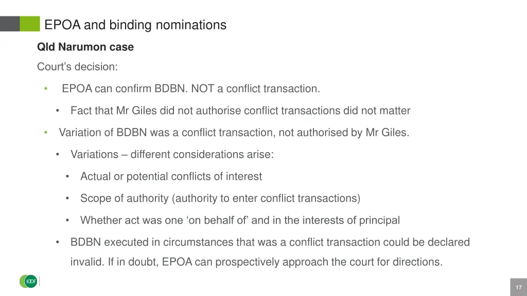 epoa and binding nominations 4