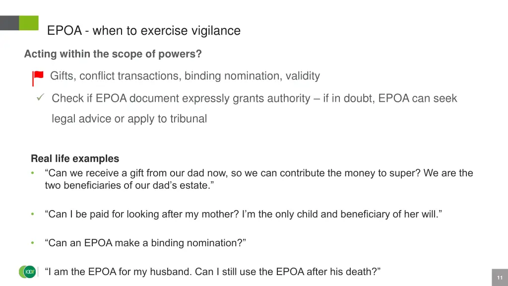 epoa when to exercise vigilance 2