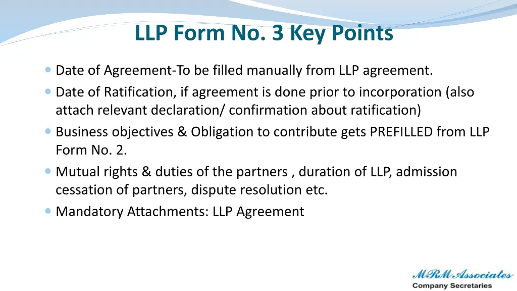 llp form no 3 key points