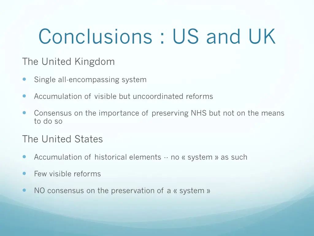 conclusions us and uk