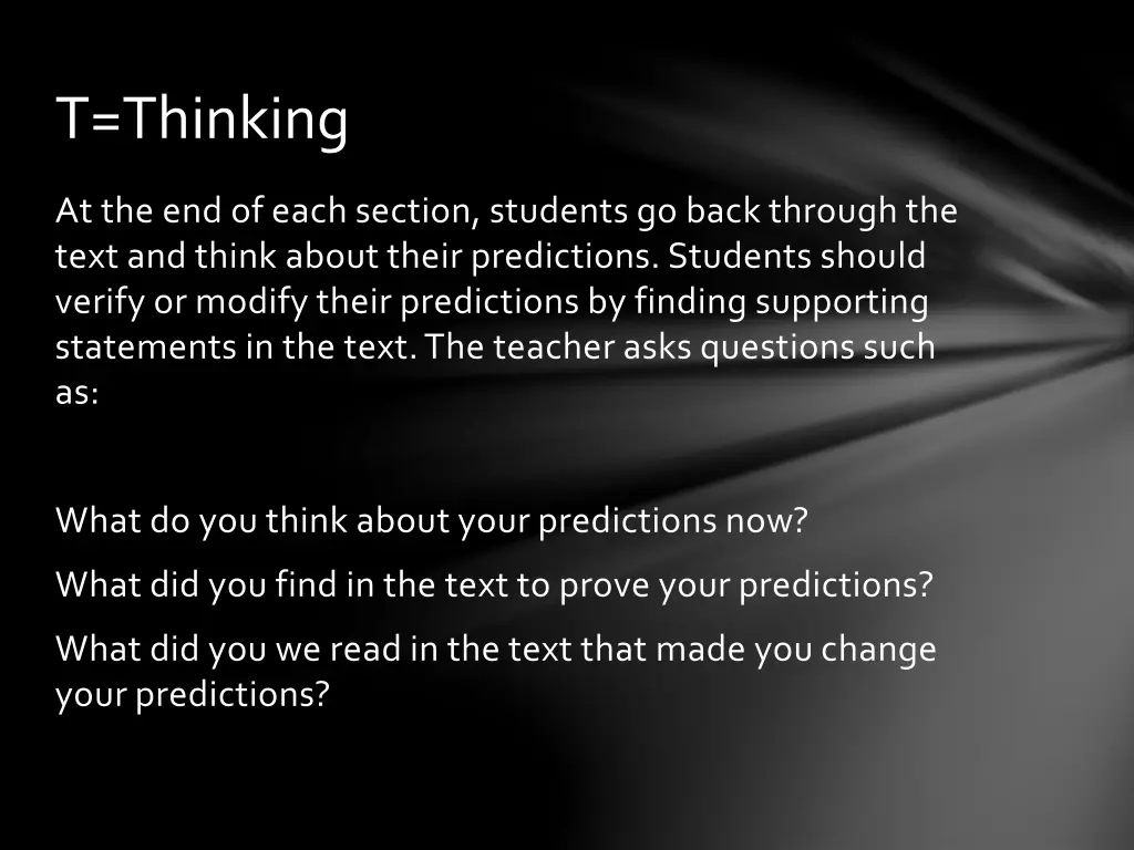 t thinking