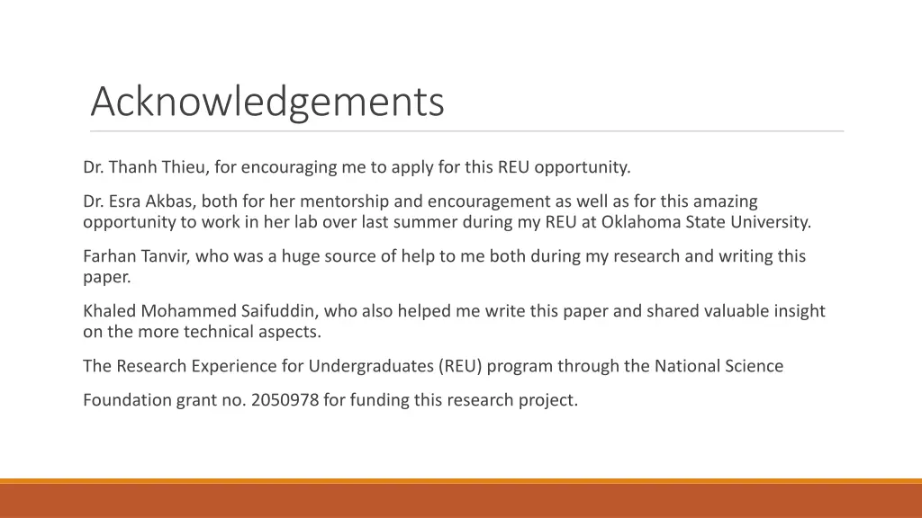 acknowledgements