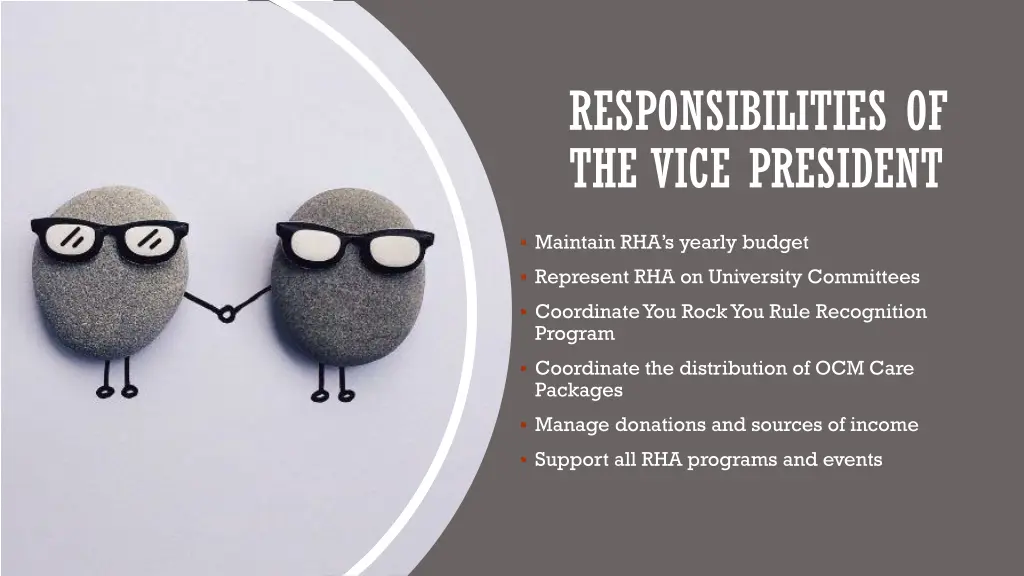 responsibilities of the vice president