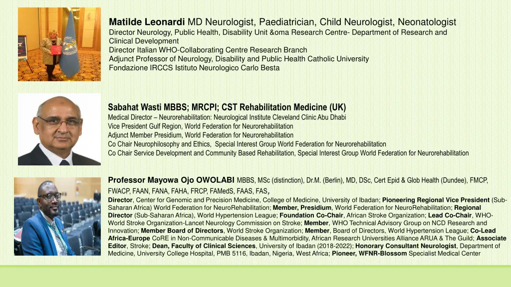 matilde leonardi md neurologist paediatrician