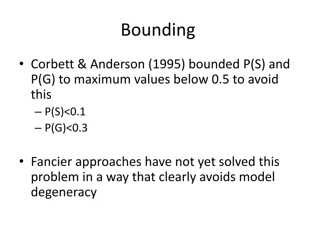 bounding
