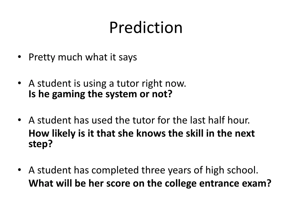 prediction 1