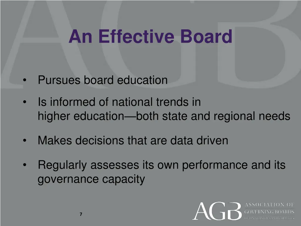 an effective board 3