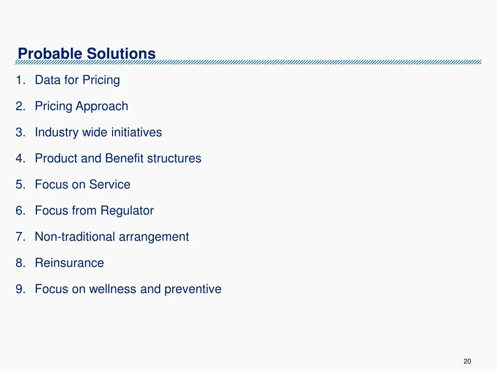 probable solutions 1
