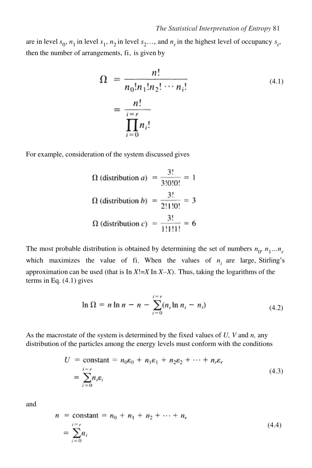 the statistical interpretation of entropy 81