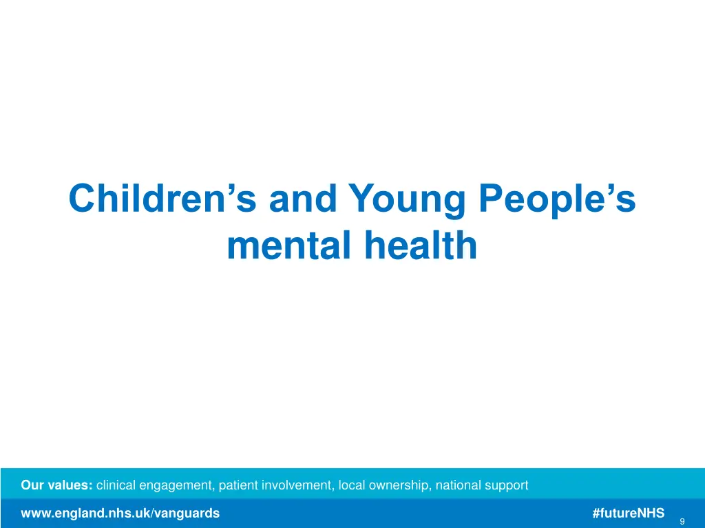 children s and young people s mental health