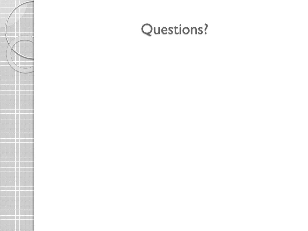 questions