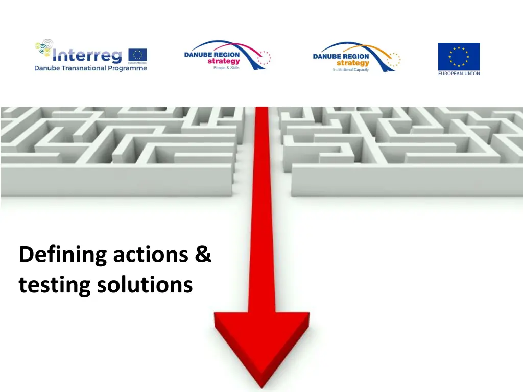 defining actions testing solutions