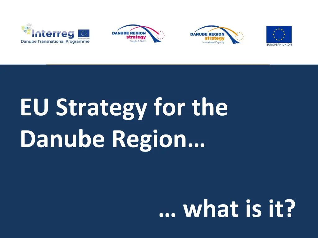 eu strategy for the danube region