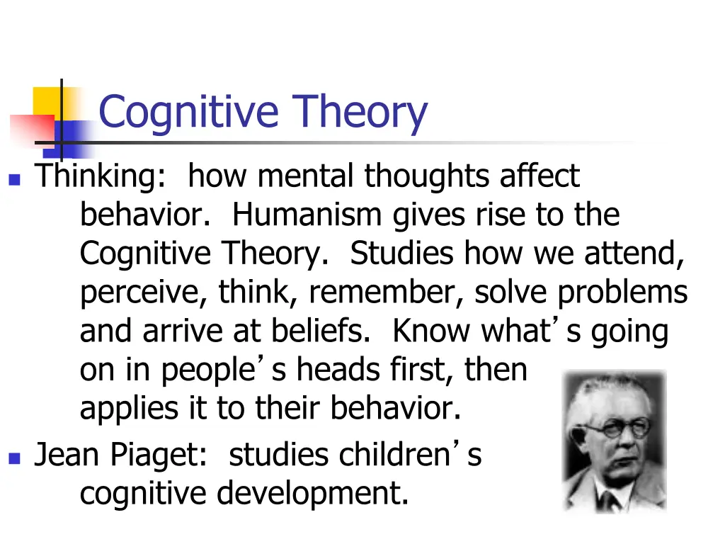 cognitive theory