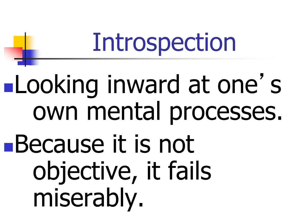 introspection