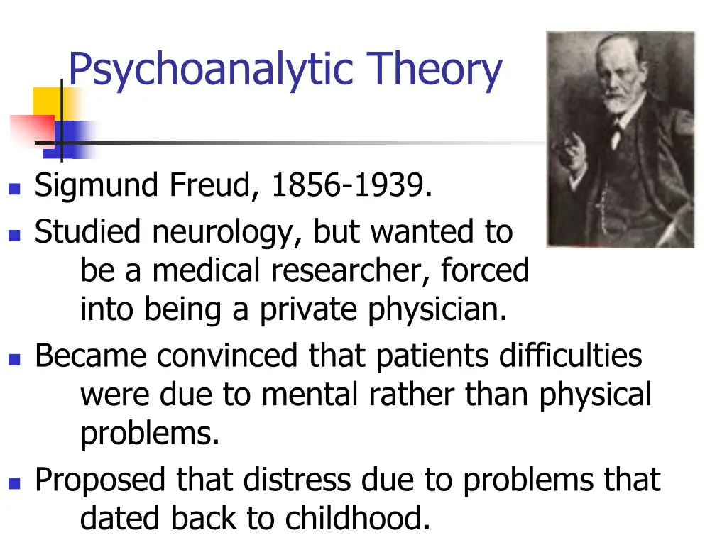 psychoanalytic theory 1