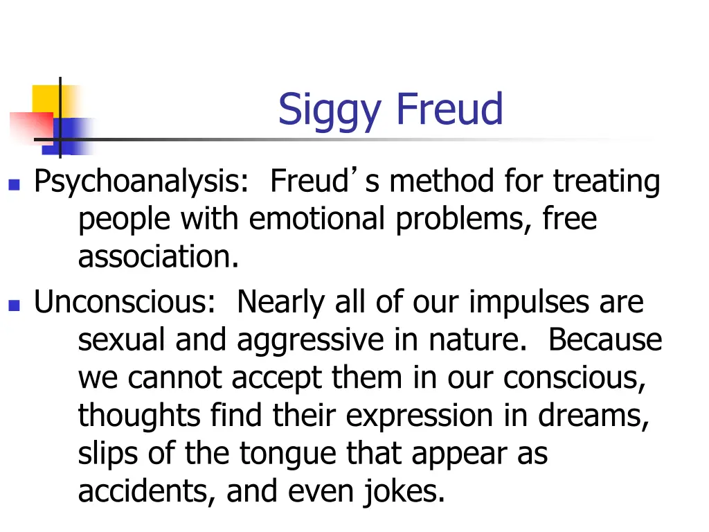 siggy freud